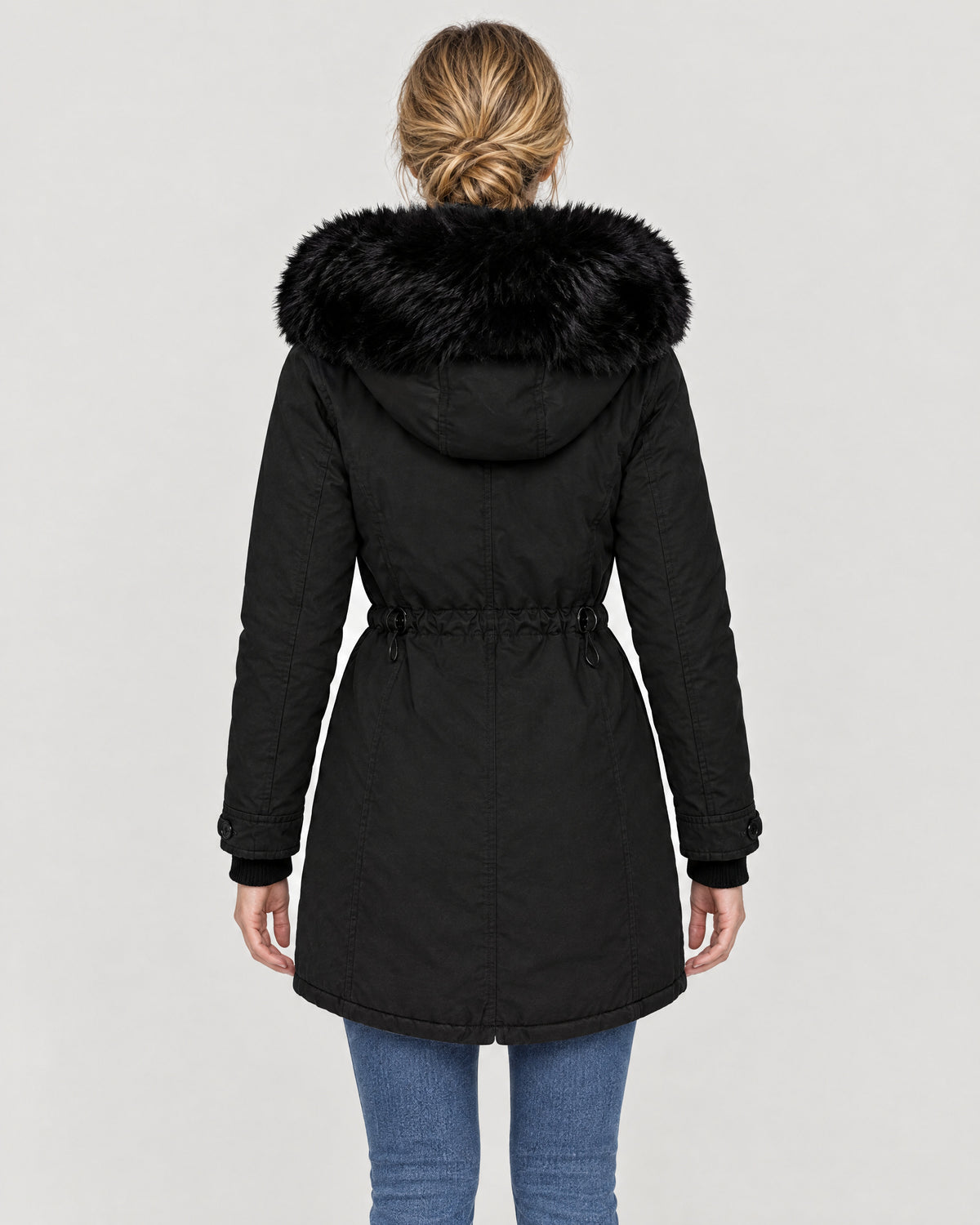 Winterparka – Rückansicht