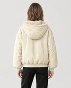 Oversized Winterjacke – Rückansicht