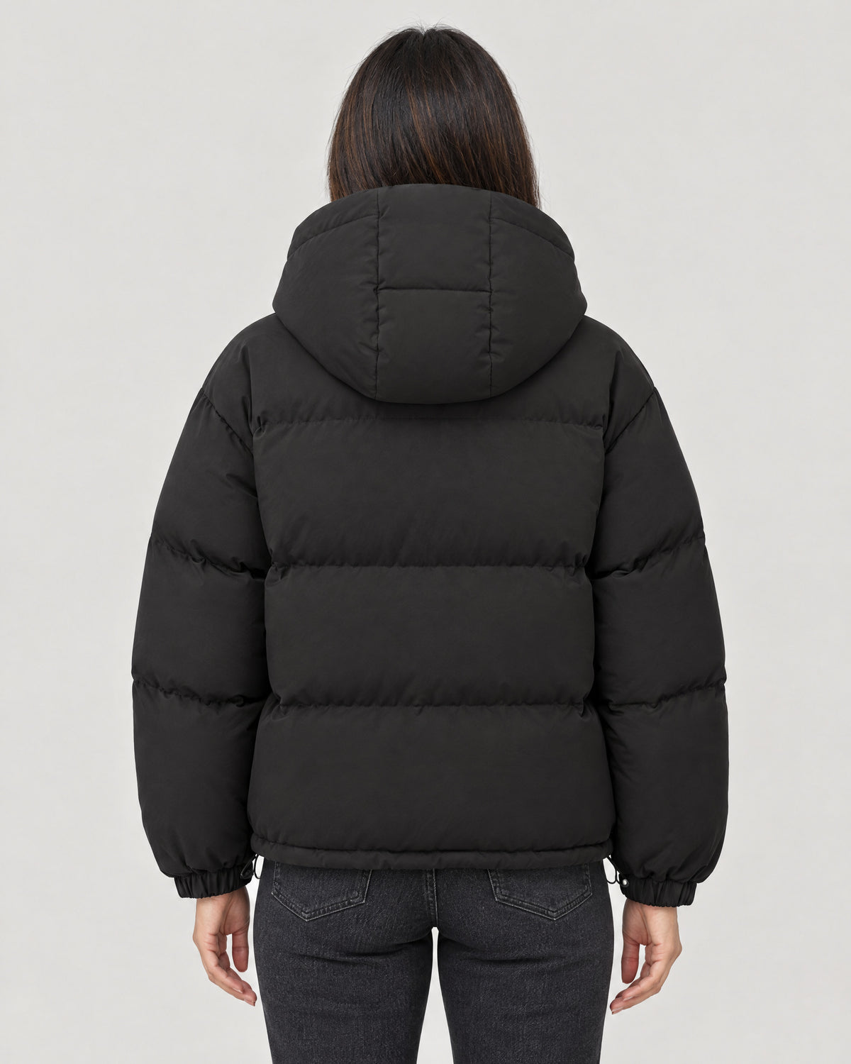 Pufferjacke – Rückansicht