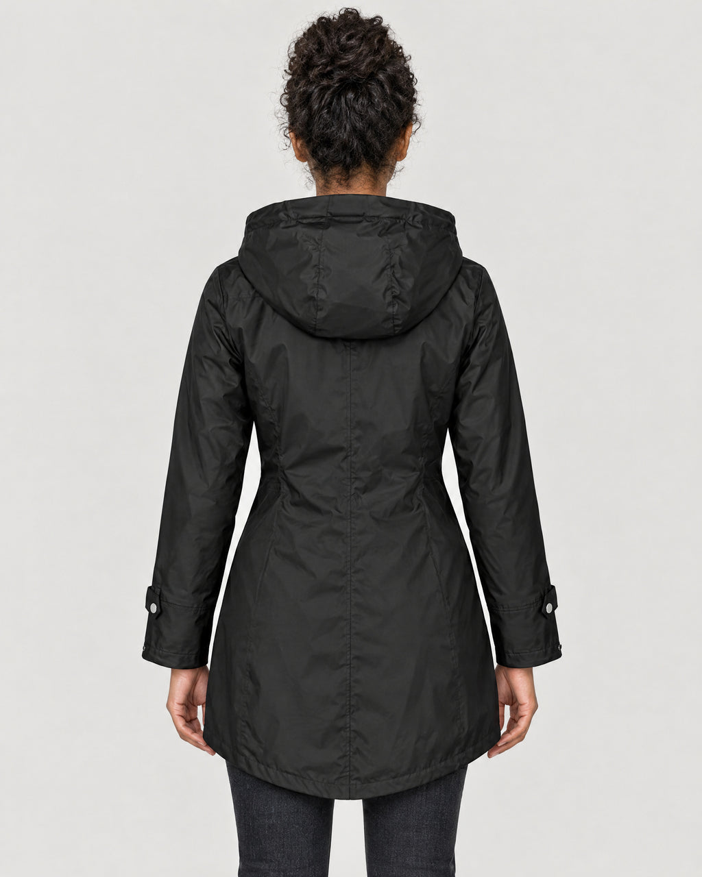 Regenjacke – Rückansicht