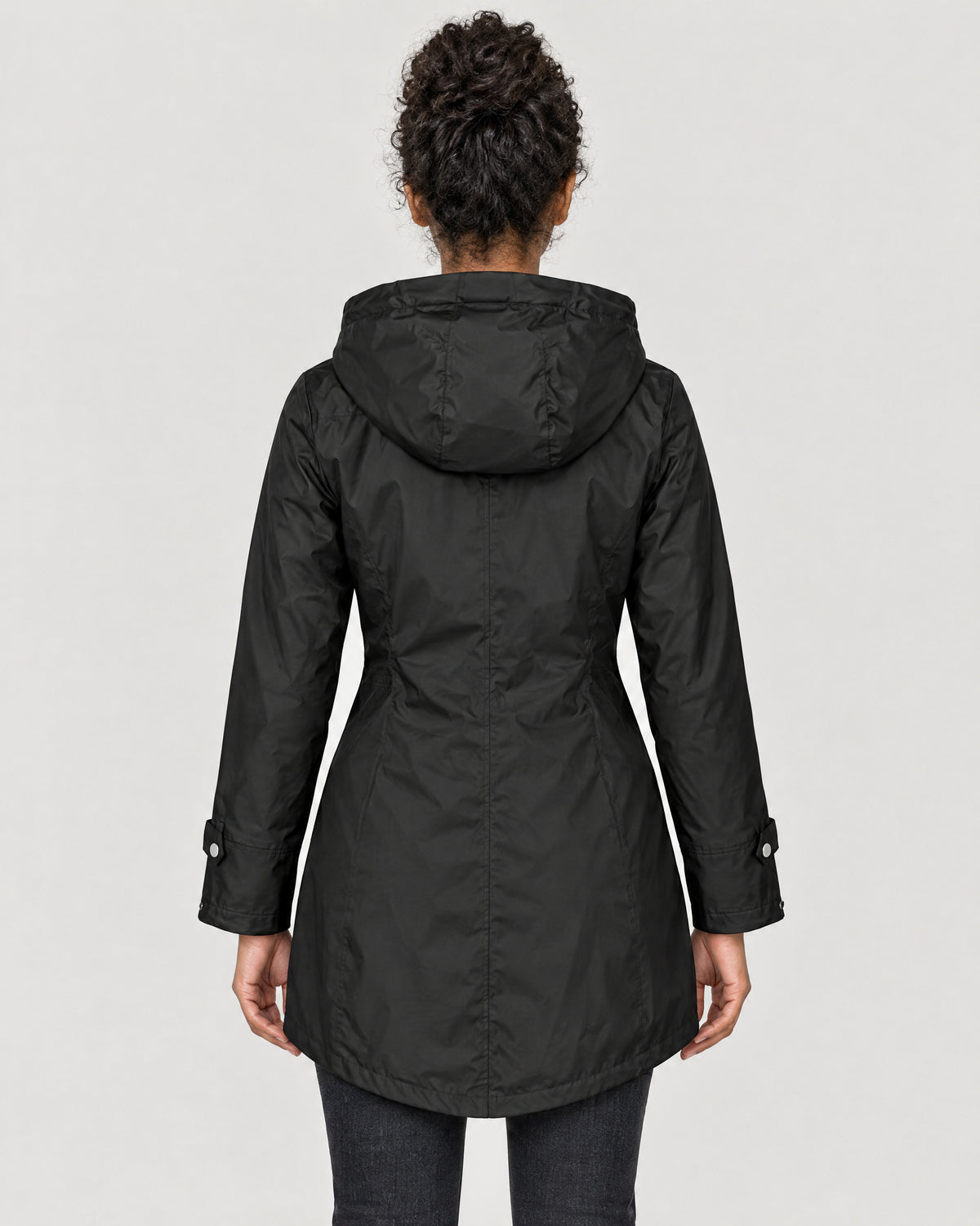Regenjacke – Rückansicht