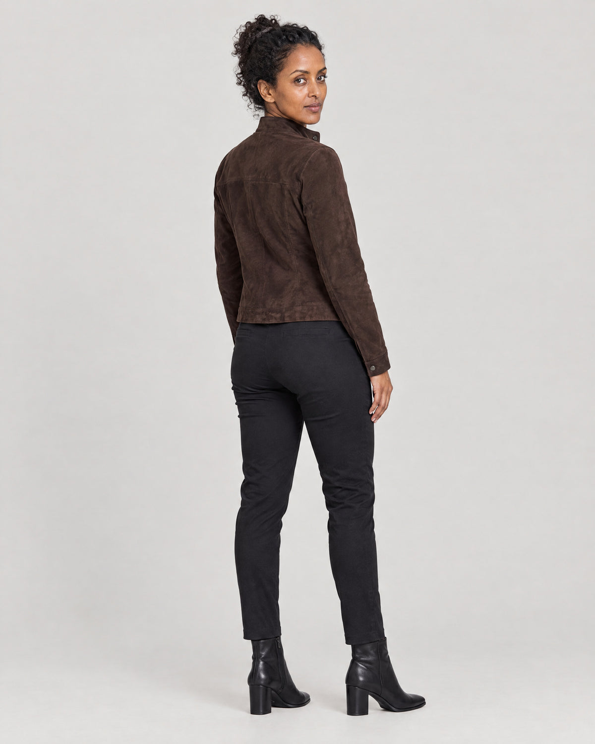 Kurze Jacke – Rückansicht