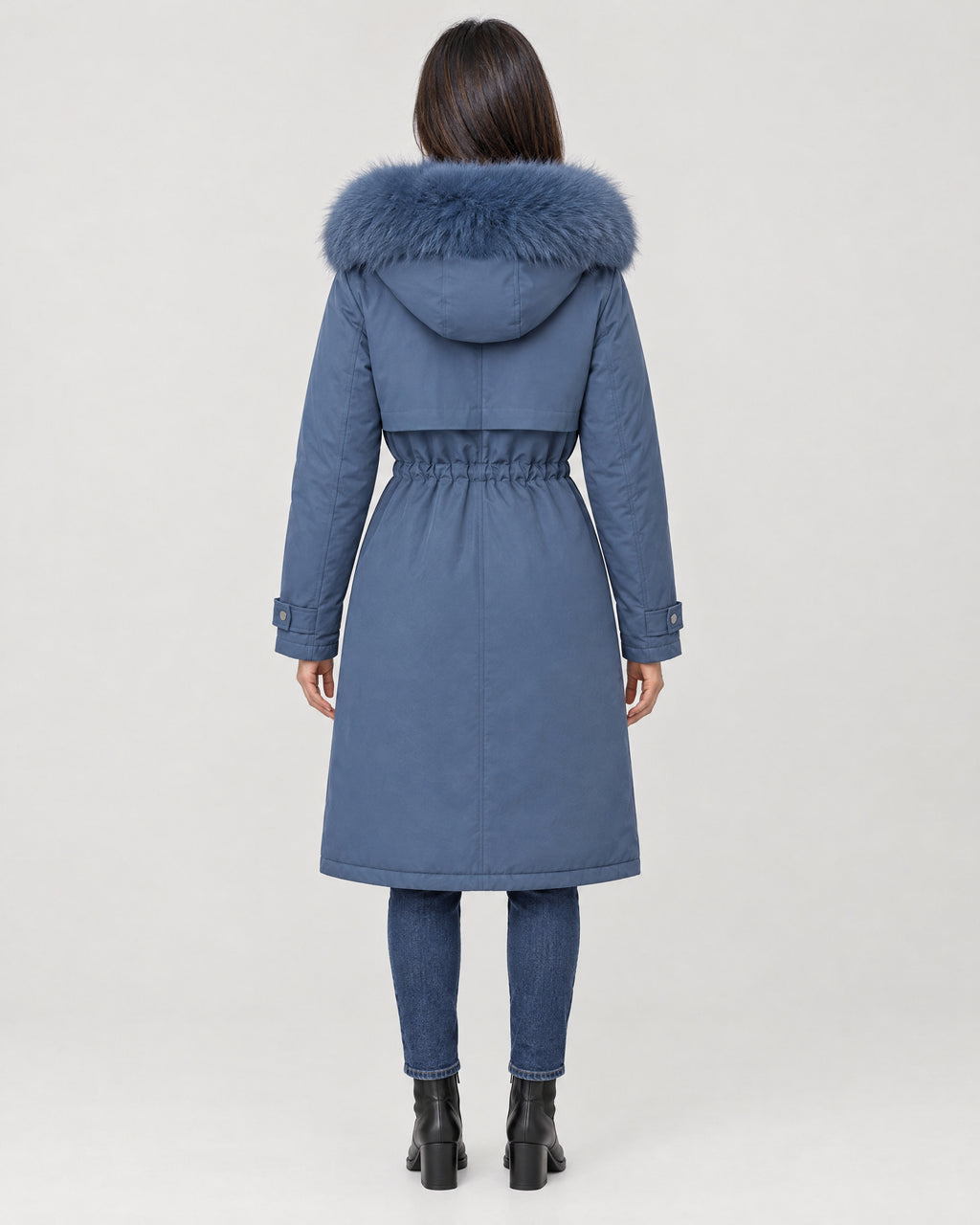 Winterparka Damen – Rückansicht