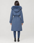 Winterparka Damen – Rückansicht