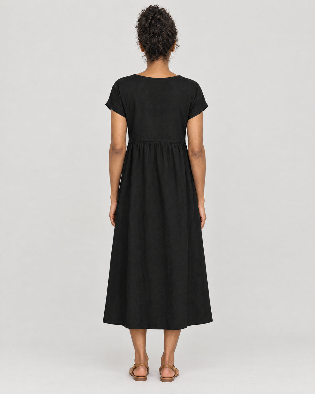 Midikleid – Rückansicht