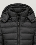 Steppjacke – Detail Kapuze
