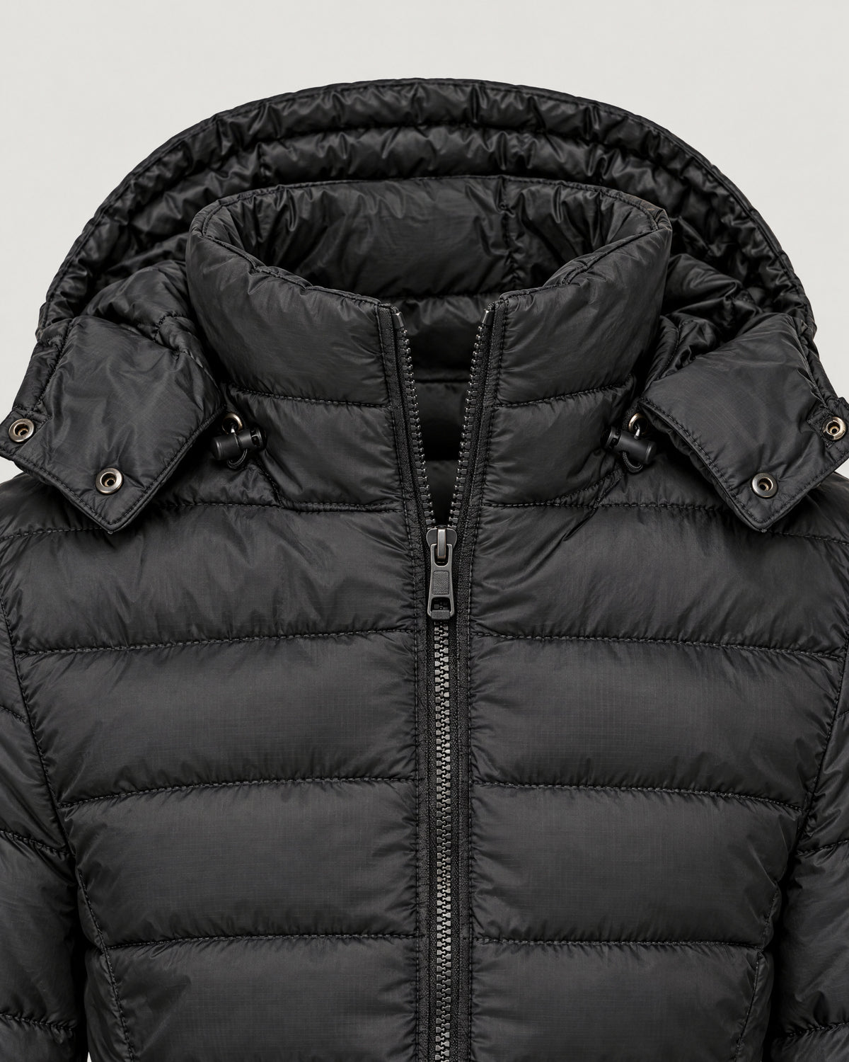Steppjacke – Detail Kapuze