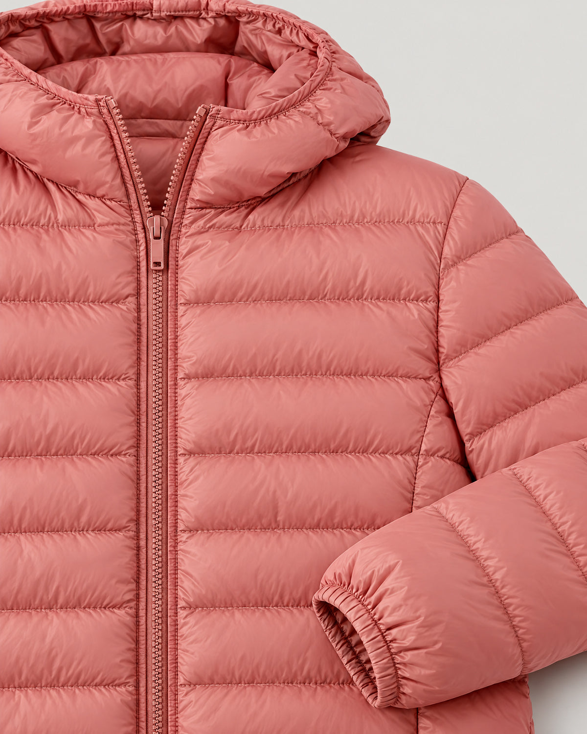 Daunenjacke – Detail Steppung