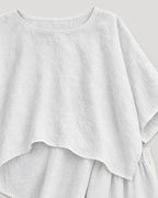 Oversized Zweiteiler – Detail Stoff