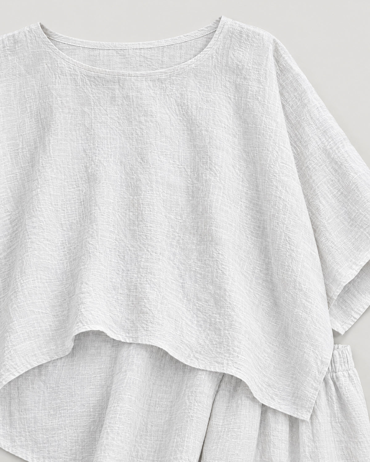 Oversized Zweiteiler – Detail Stoff