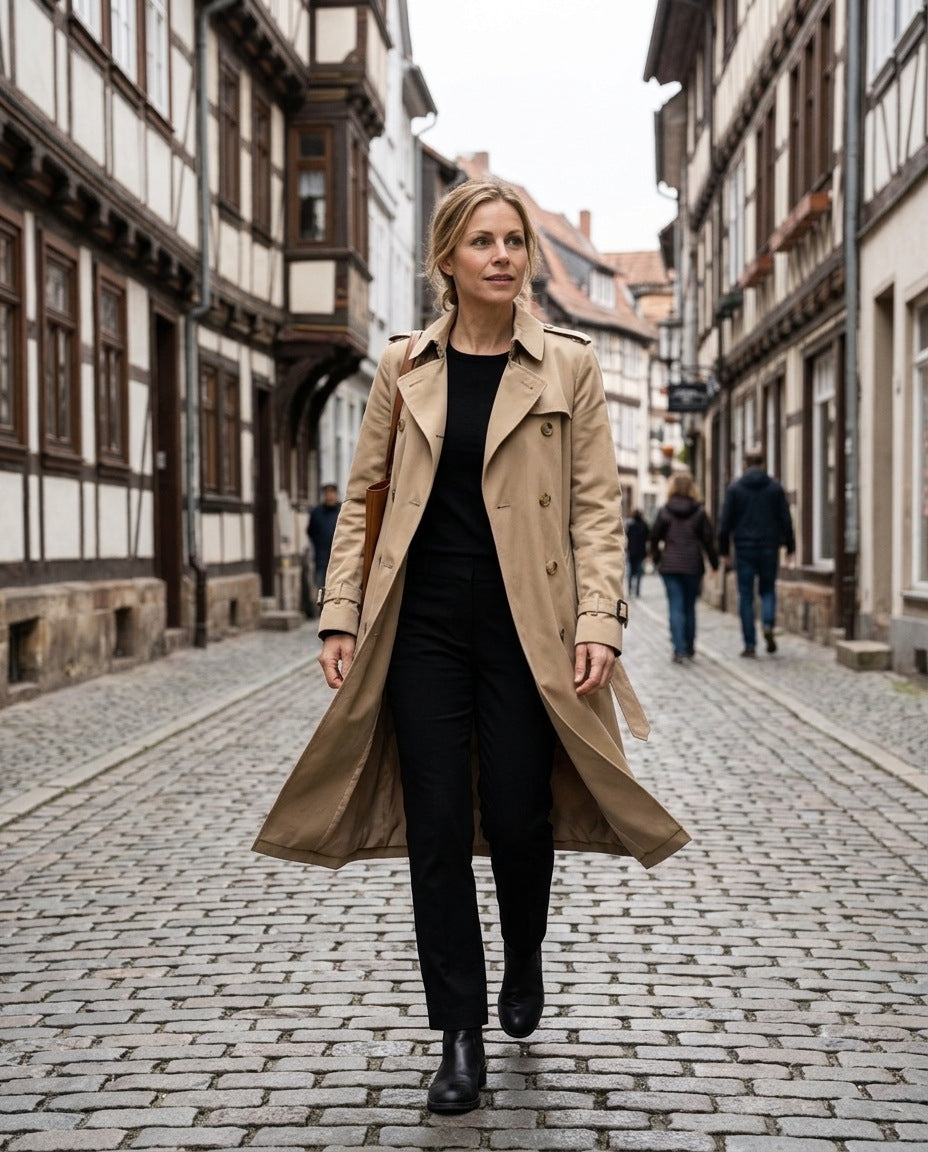 Trenchcoat – in der Altstadt