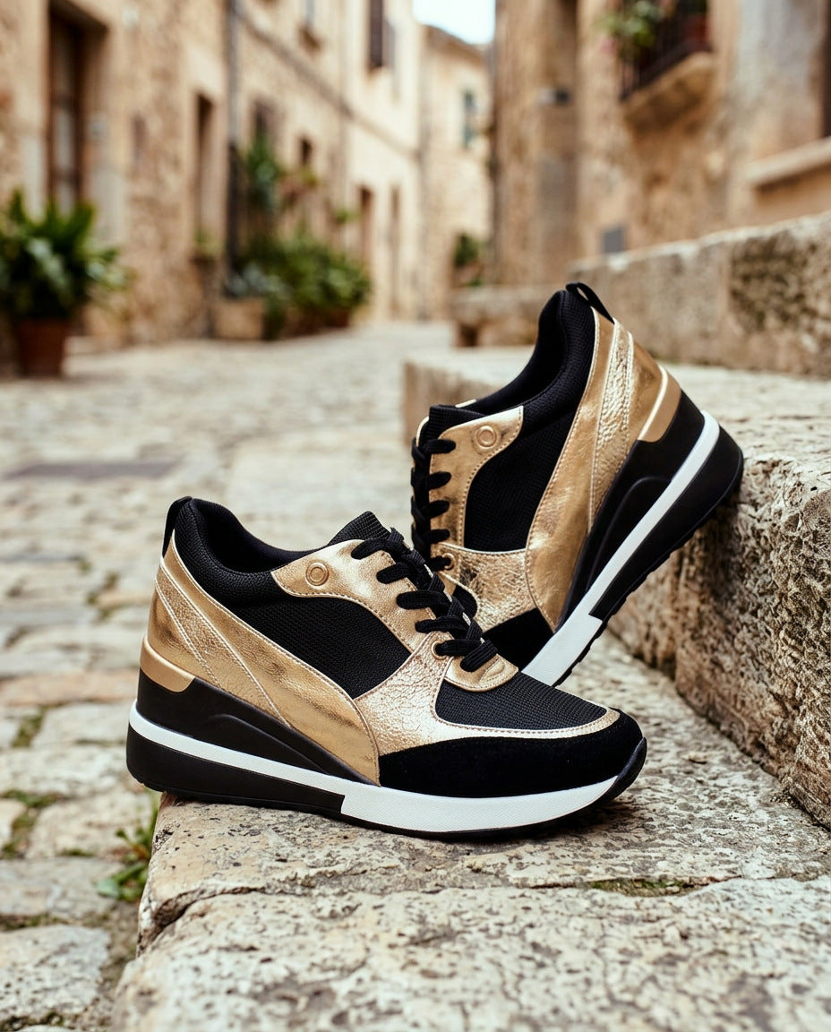 Keil-Sneaker – auf der Altstadttreppe