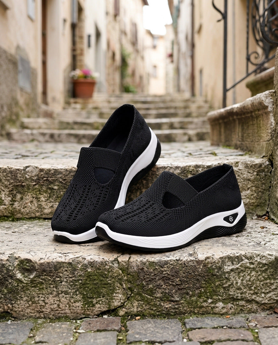 Slip-on Sneaker – auf der Altstadttreppe