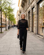Dreiteiliges Set – in der Stadt