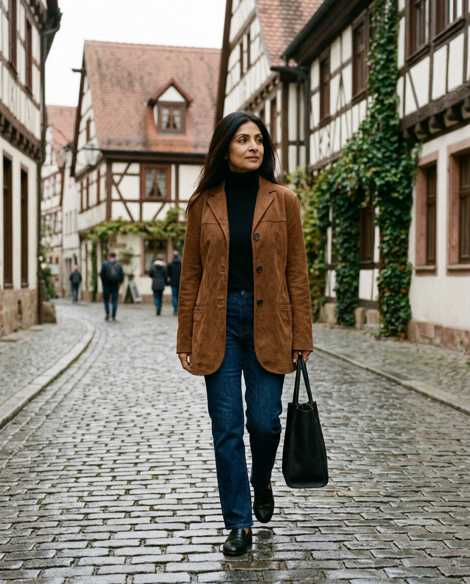 Blazerjacke – in der Altstadt