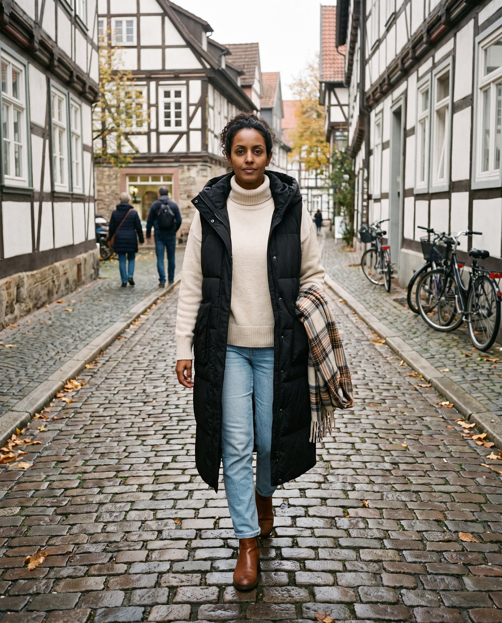 Steppweste – in der Altstadt