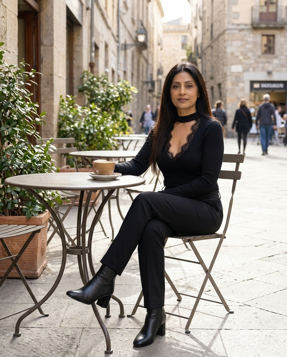 Top – im Straßencafé