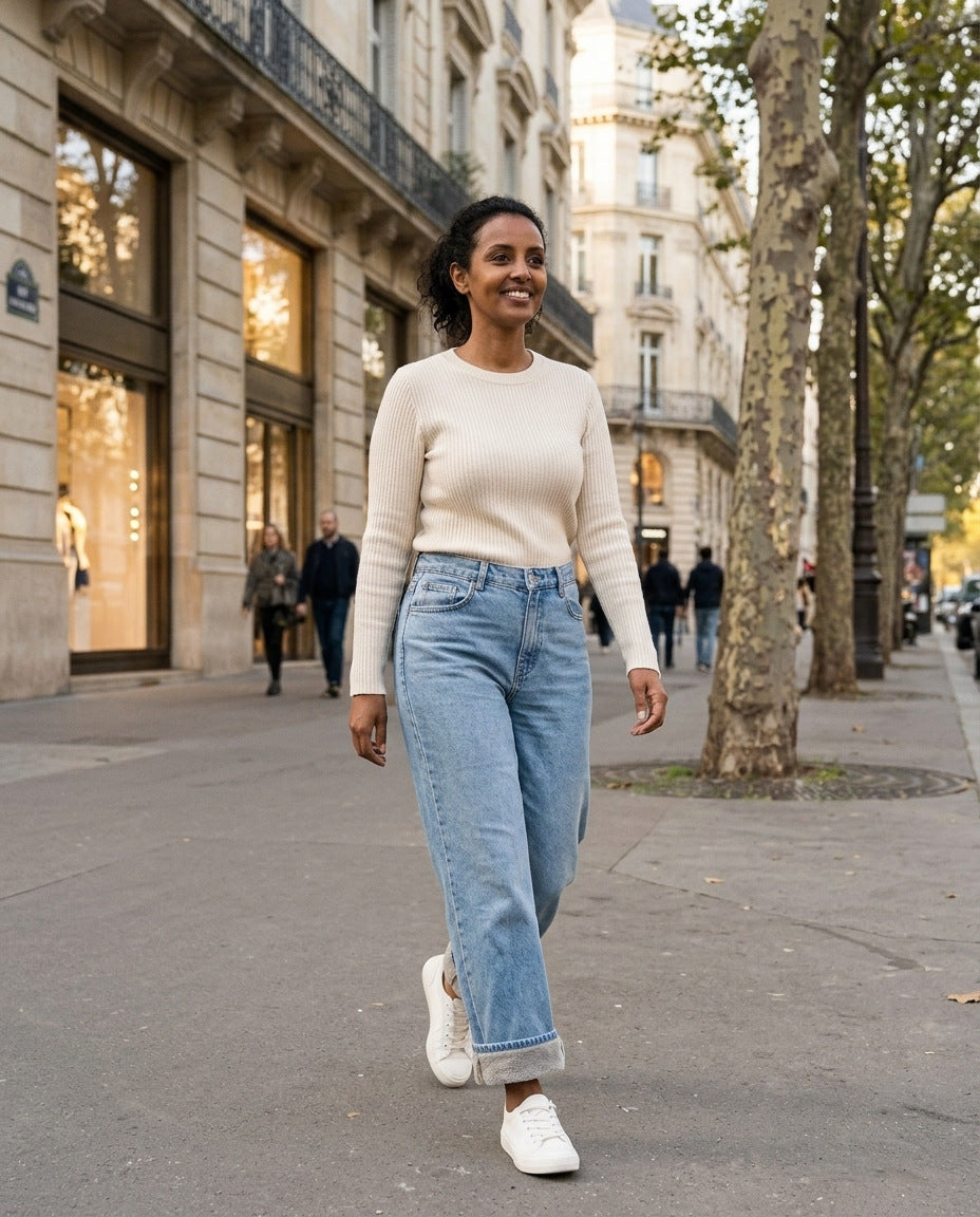 Thermojeans – in der Stadt