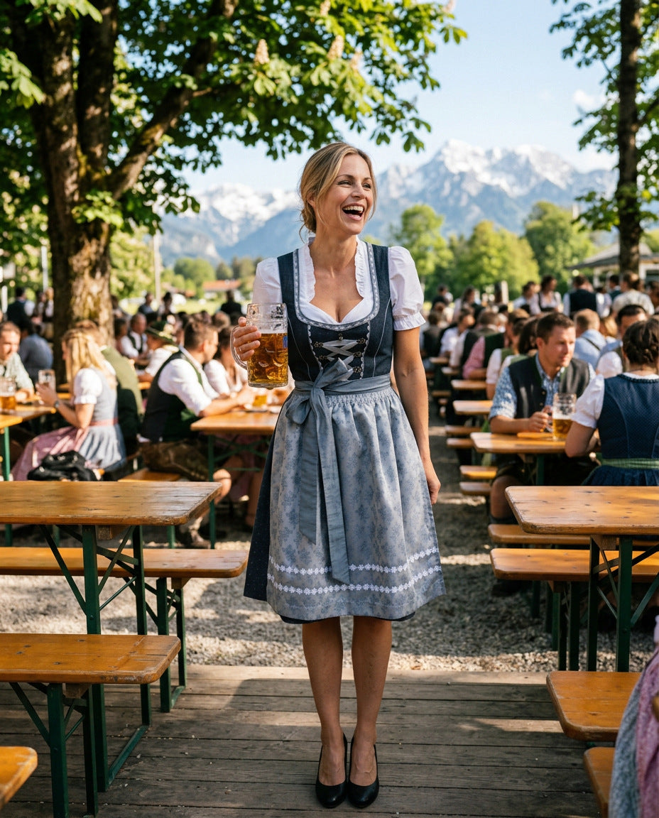 Dirndl – im Biergarten