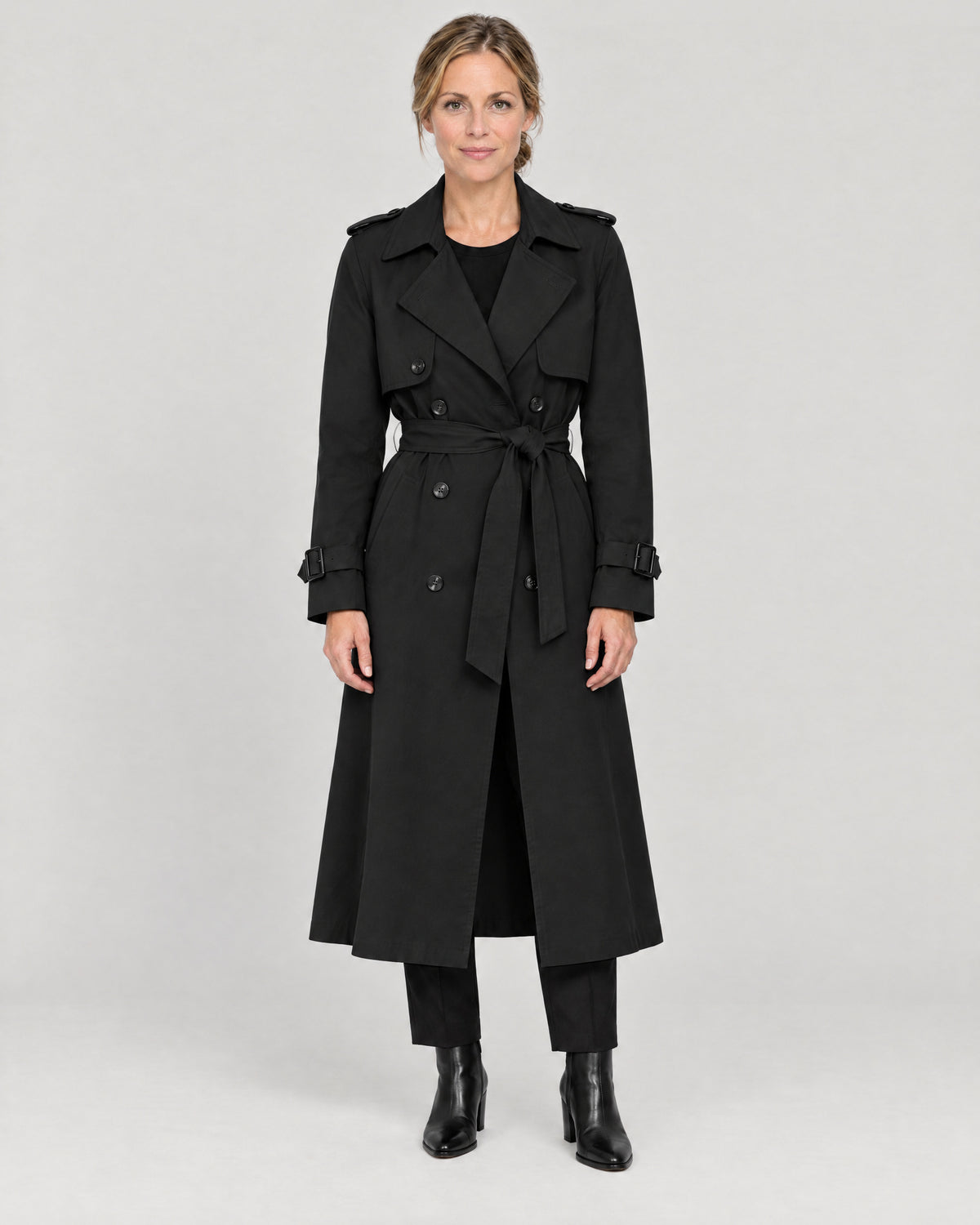 Trenchcoat Schwarz