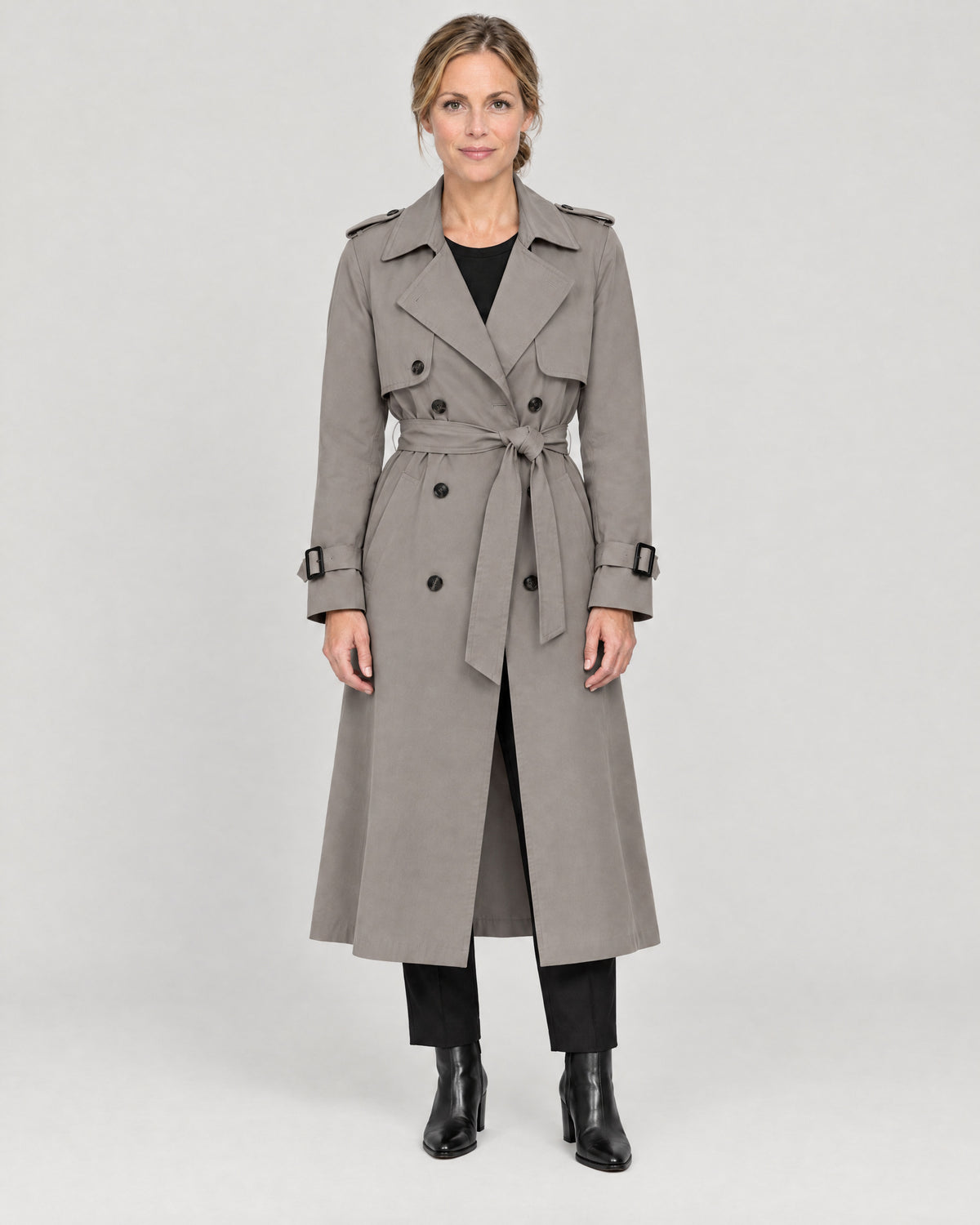 Trenchcoat Grau