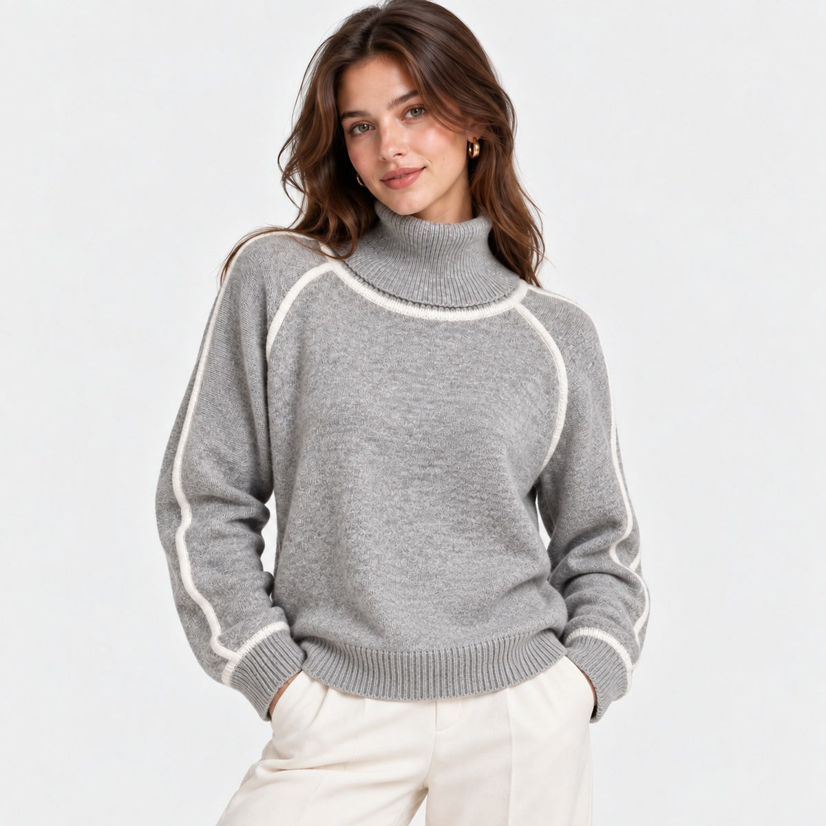 Pullover Grau