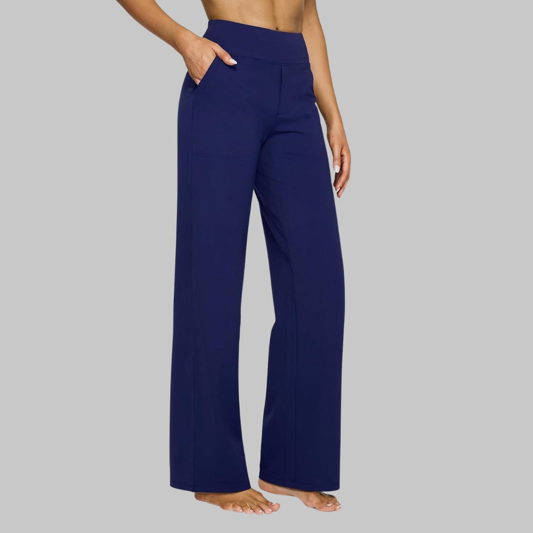 Yogahose Blau