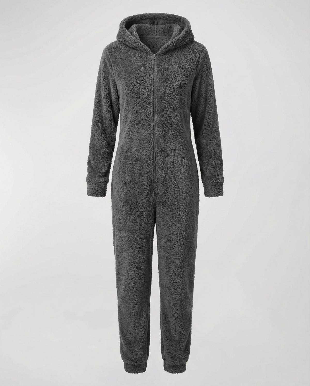 Teddy Overall Dunkelgrau