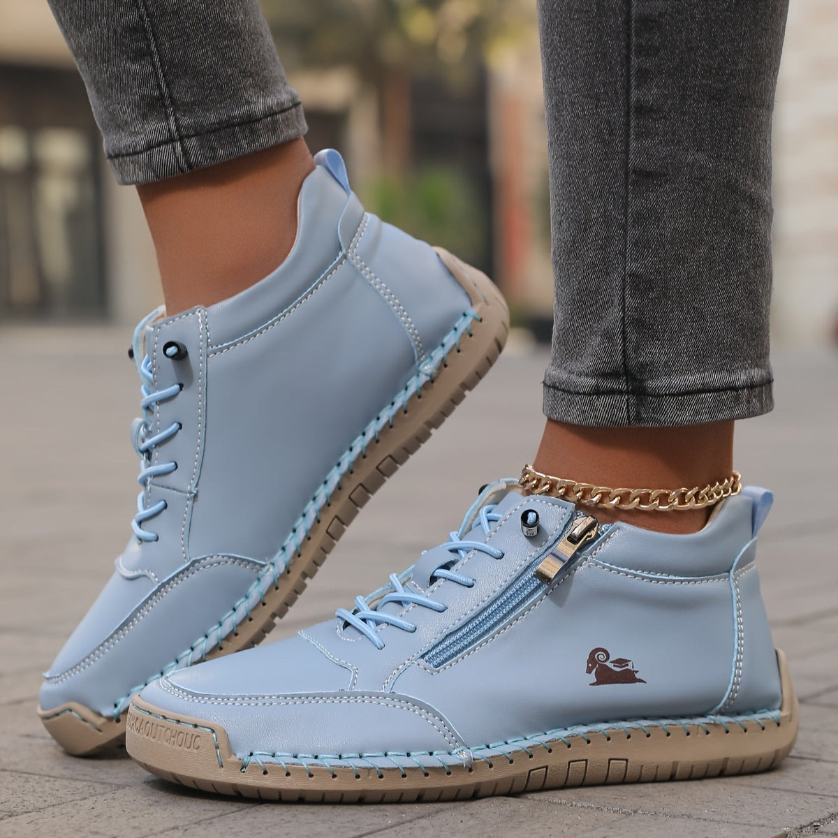 Sneaker Damen Hellblau