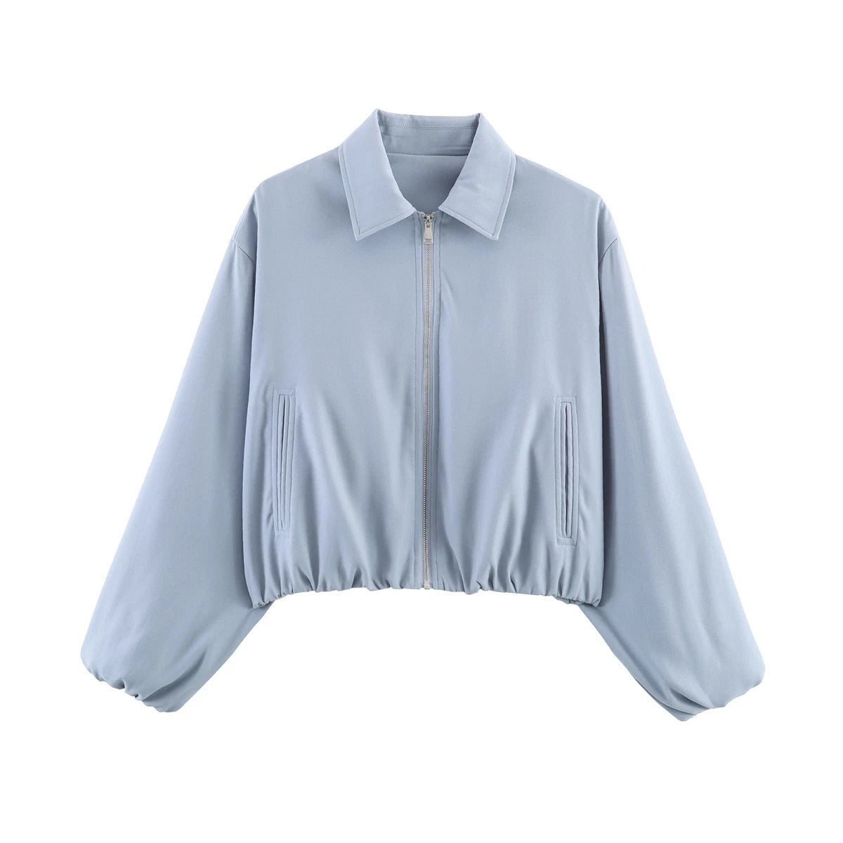 Blouson Hellblau
