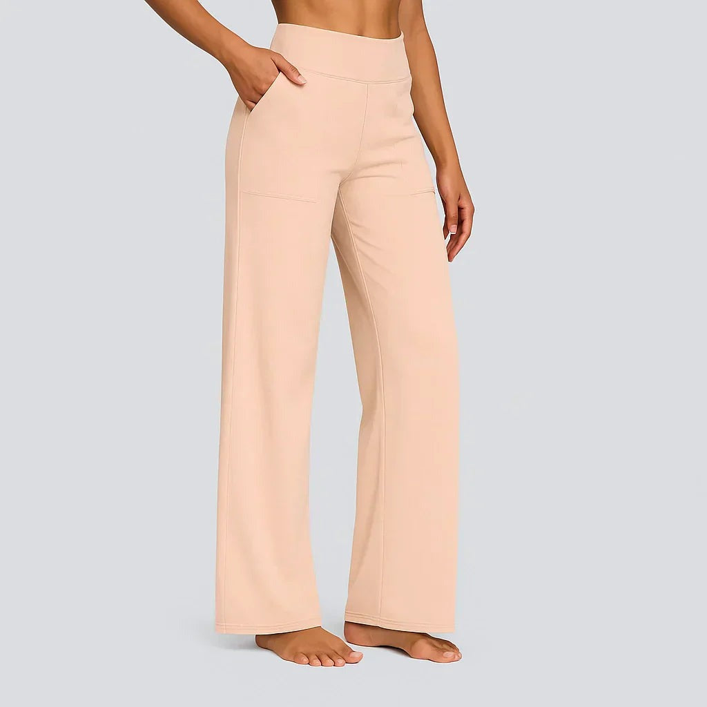 Yogahose Aprikose