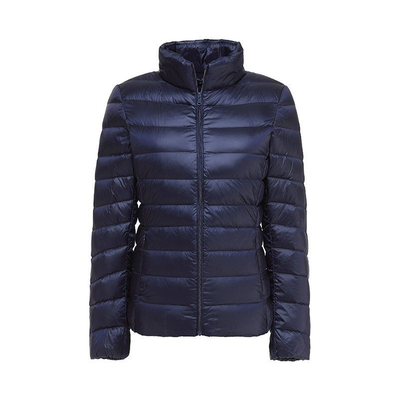 Ultraleichte Daunenjacke Marineblau