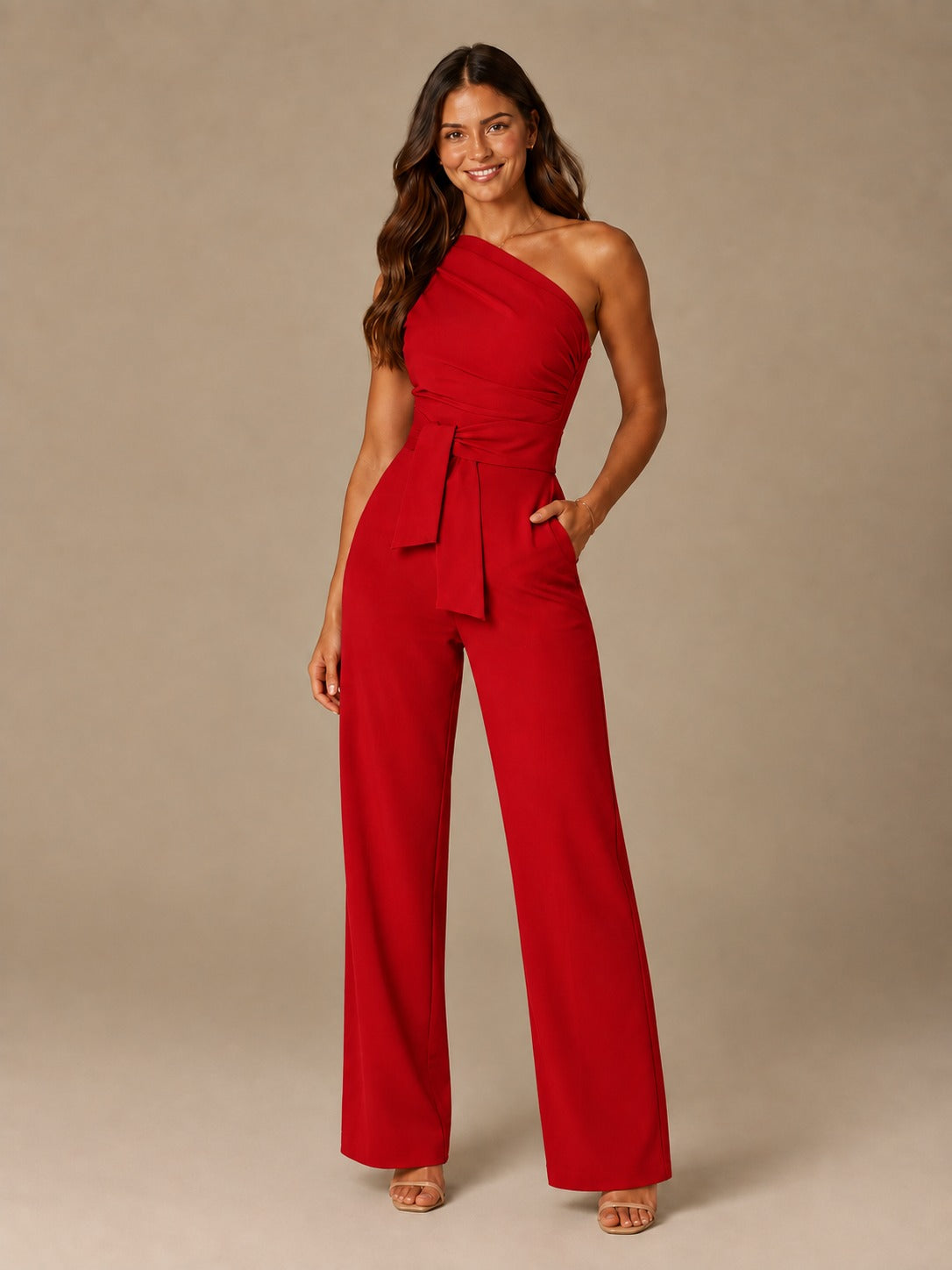 Jumpsuit Rot