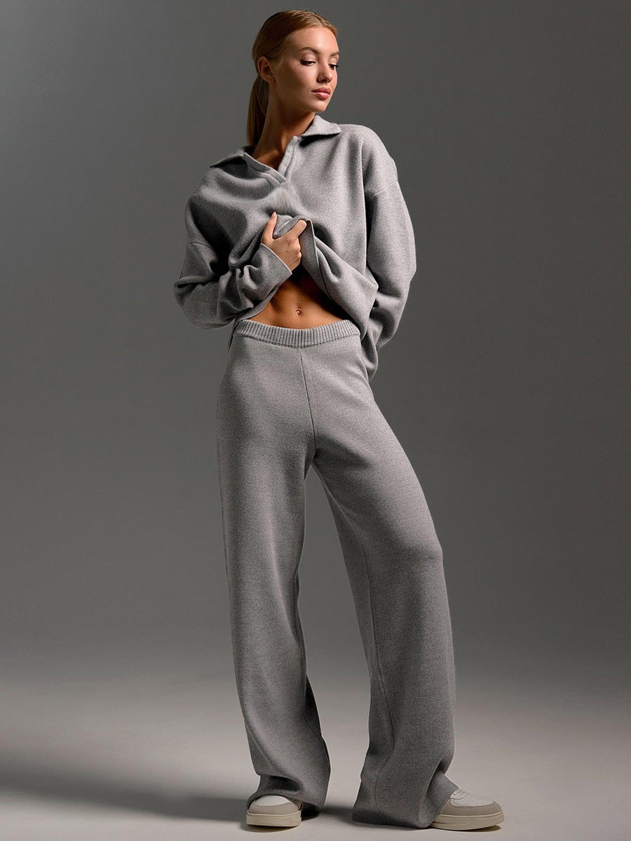 Polo-Set Grau