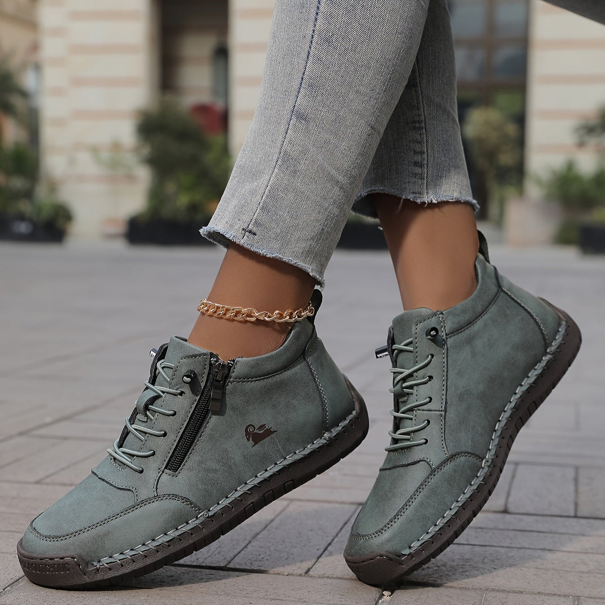 Sneaker Damen Grün