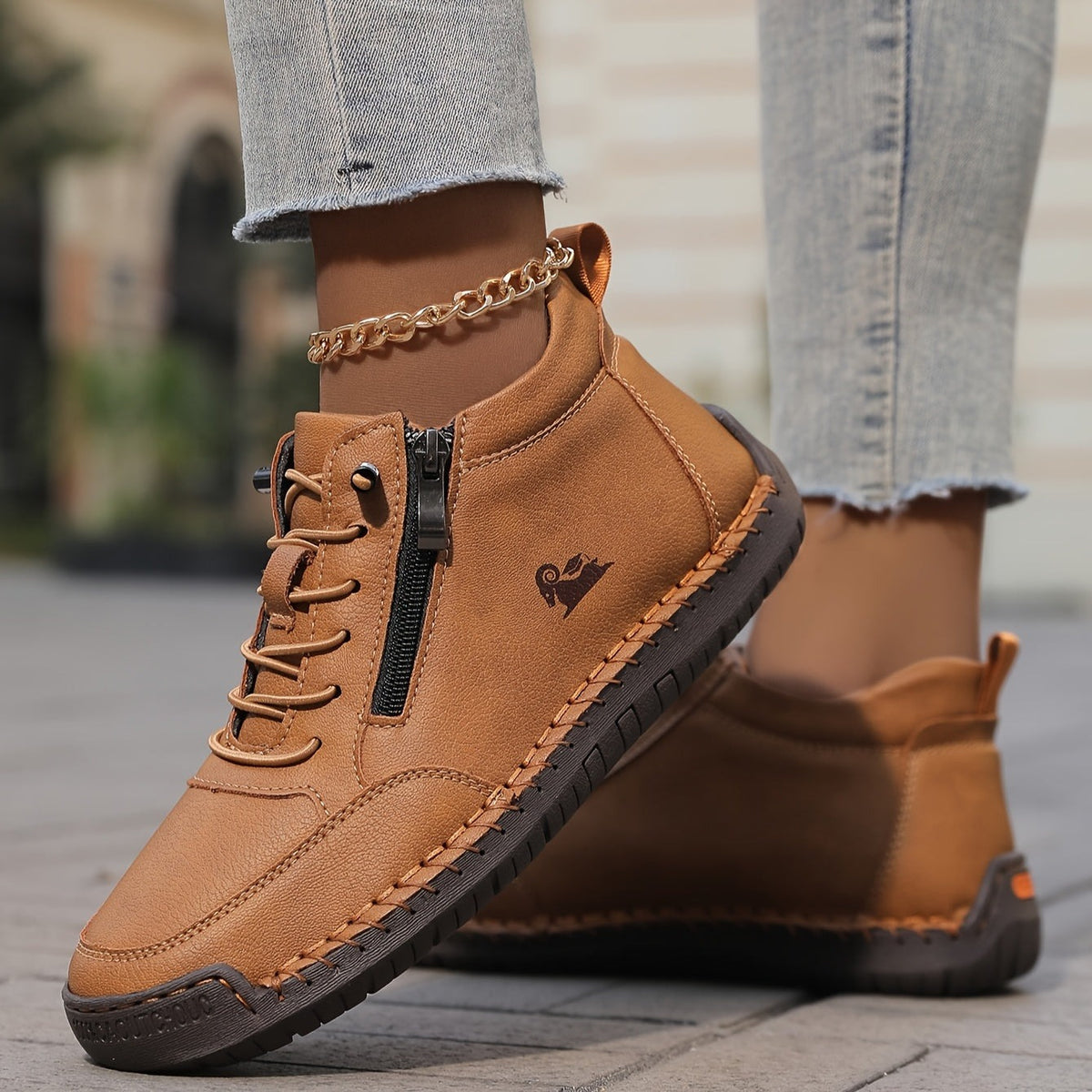 Sneaker Damen Braun