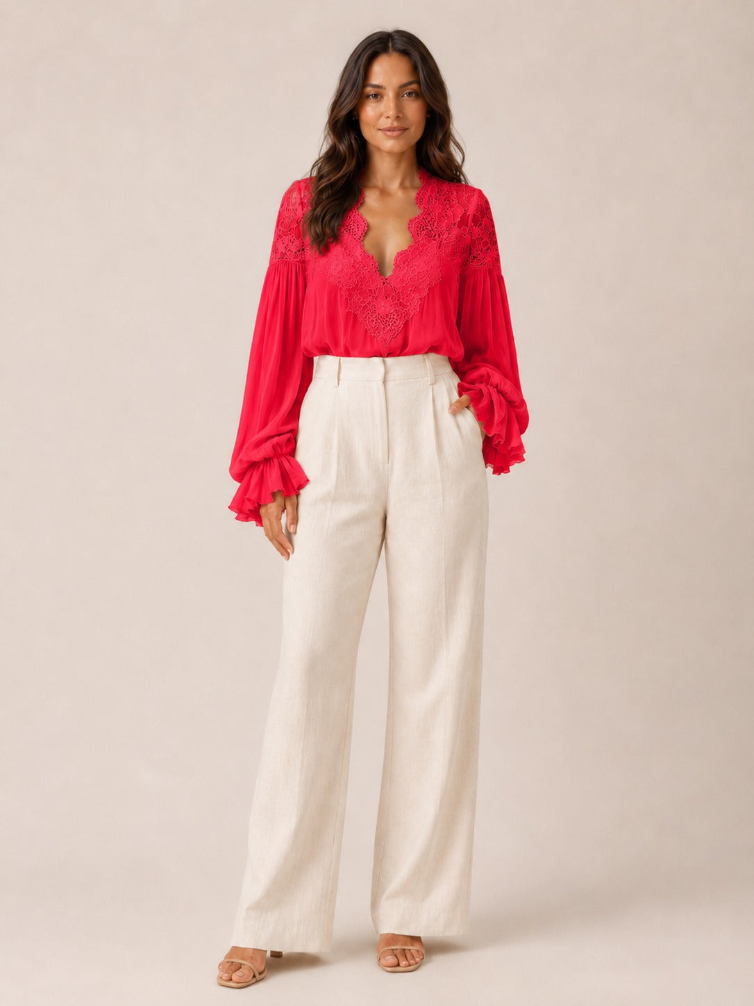 Bluse Rot