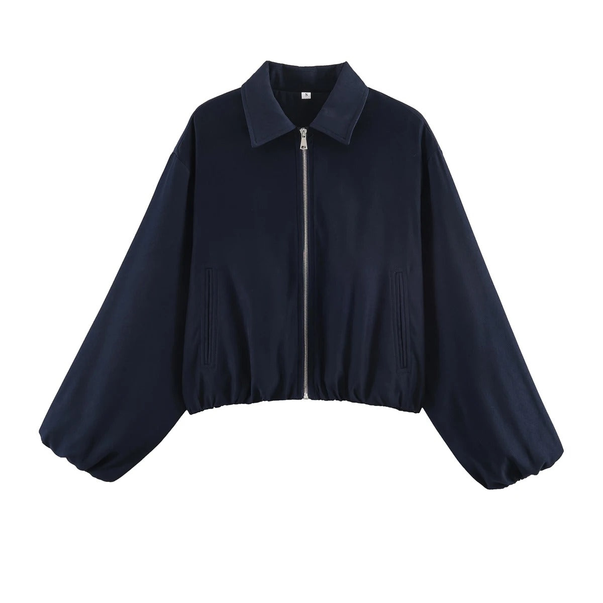 Blouson Marineblau