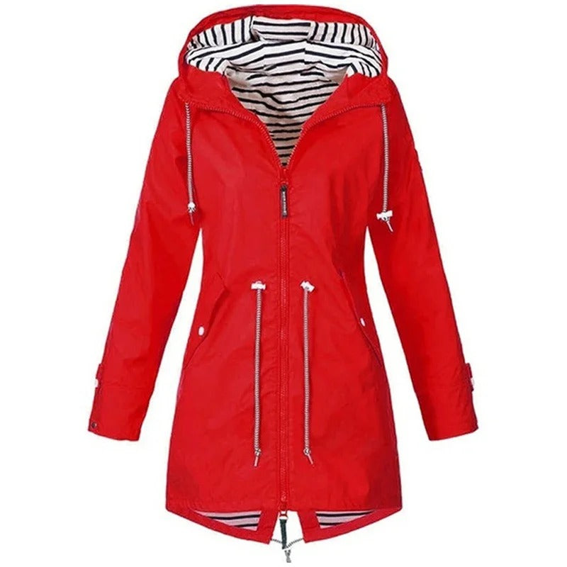 Regenparka Rot