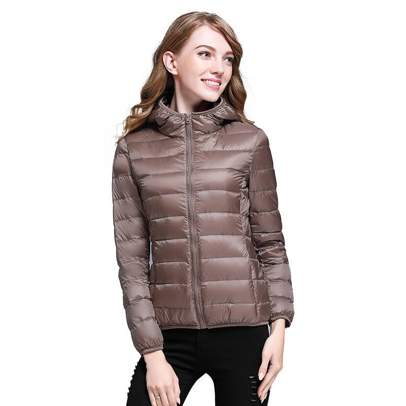Daunenjacke Khaki