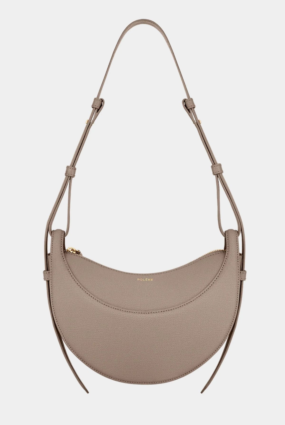 Halbmond Tasche Taupe