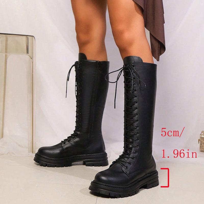 Schnürstiefel Damen – Absatzhöhe 5 cm
