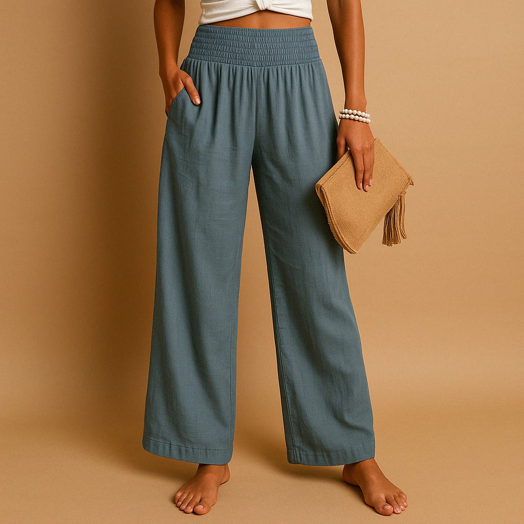 Stoffhose Grau