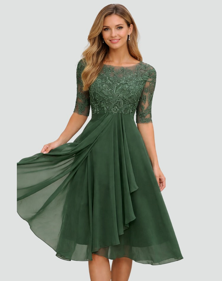 Midikleid Grün