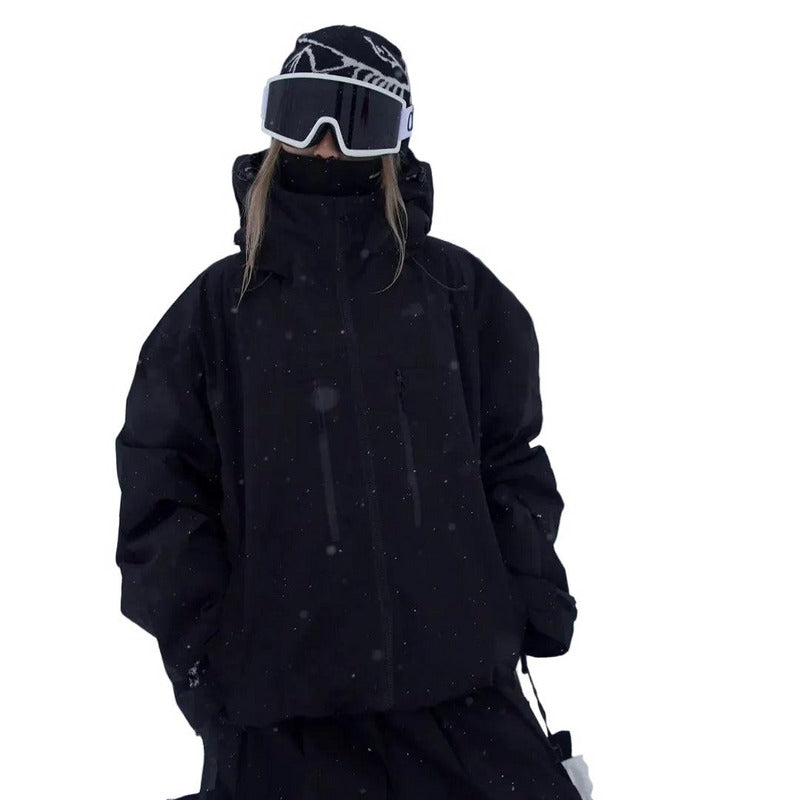 Skijacke Schwarz