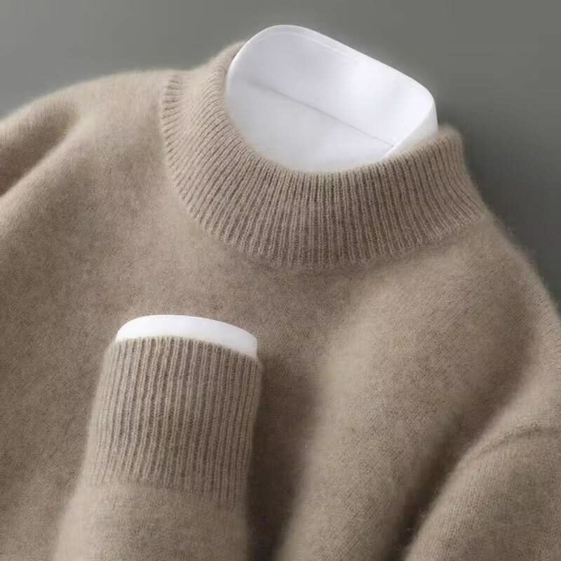 Kaschmirpullover Braun
