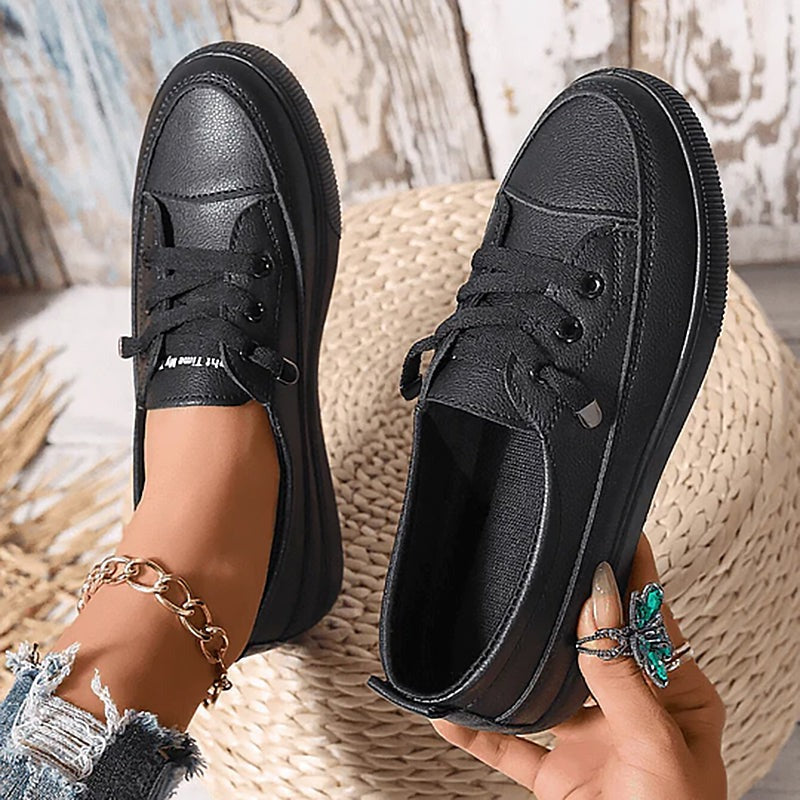 Slip-on Sneaker Damen Schwarz