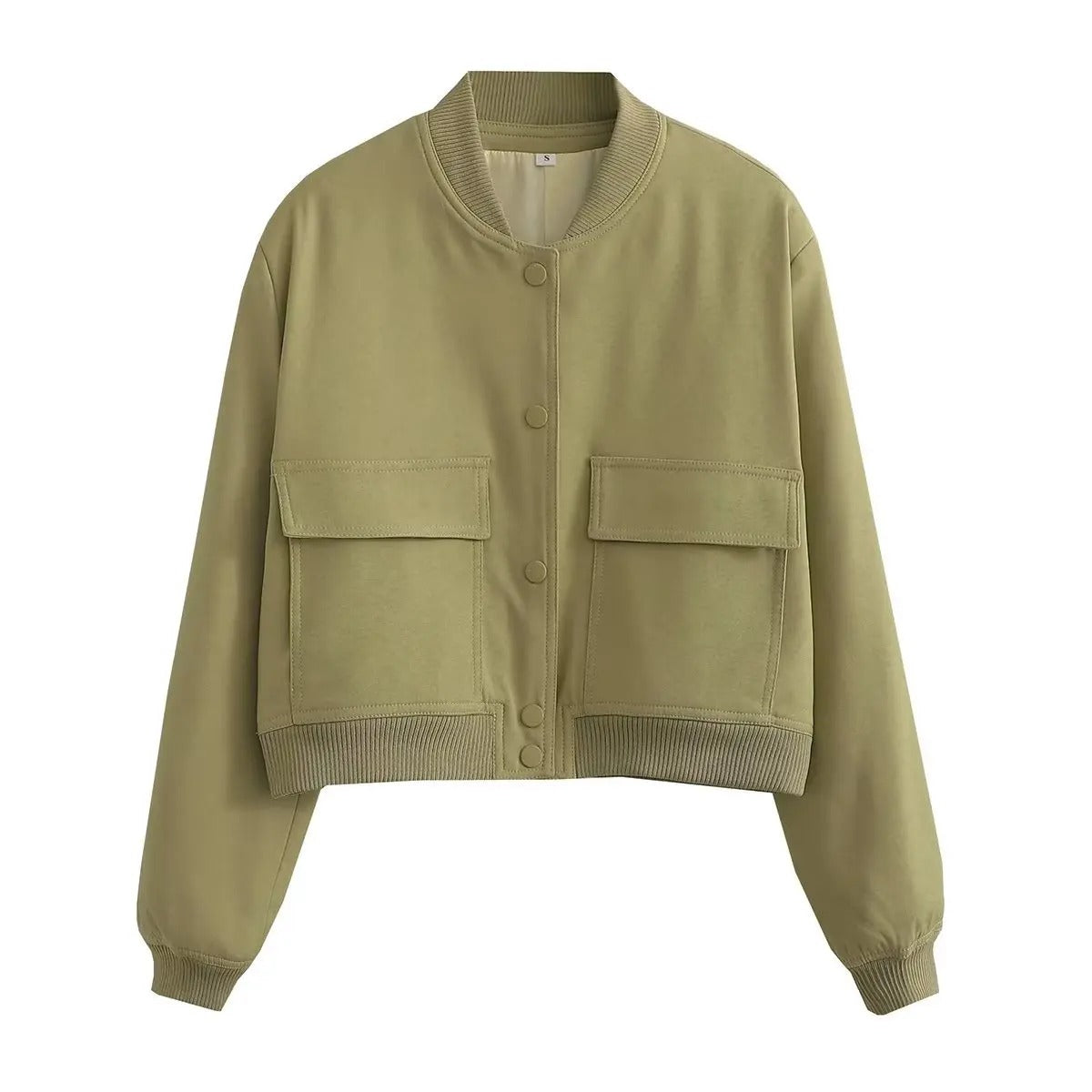 Bomberjacke Hellgrün