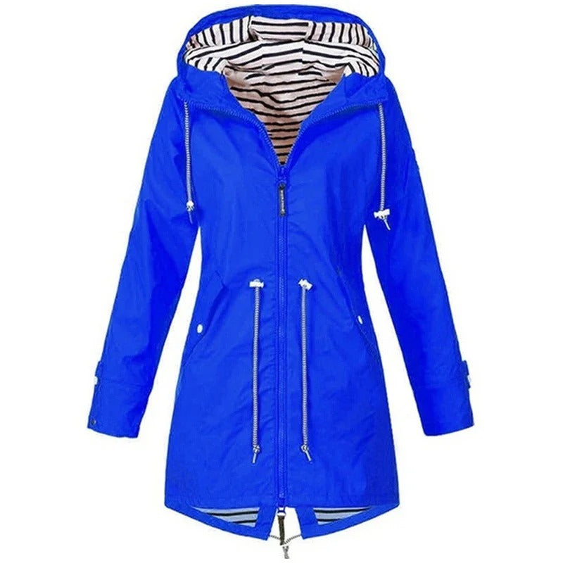 Regenparka Blau