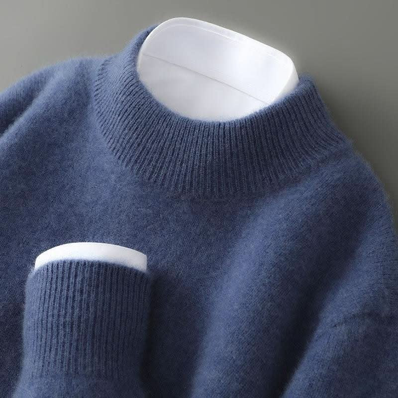 Kaschmirpullover Blau